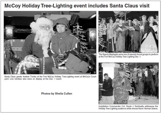 This is a news clip from the Dec. 9, 2005, edition of The Triad newspaper at Fort McCoy, Wis. Throughout its history, beginning in 1909, Fort McCoy, and as Camp McCoy before that, has been a home for all types of Total Force training for all the...