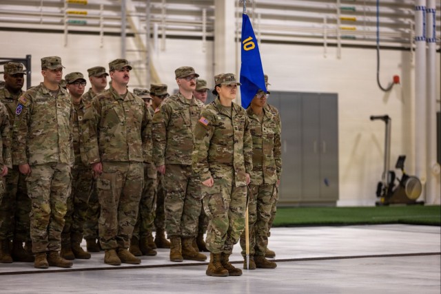 Foxtrot Company 1-10 Attack Battalion Activation Ceremony