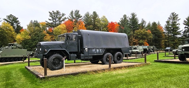 A scene of Equipment Park is shown with fall colors Oct. 15, 2025, at Fort McCoy, Wis. Equipment Park is inside the installation’s historic Commemorative Area. The Equipment Park is an outdoor display of historic and present-day equipment...