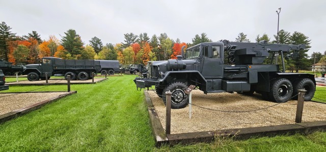 A scene of Equipment Park is shown with fall colors Oct. 15, 2025, at Fort McCoy, Wis. Equipment Park is inside the installation’s historic Commemorative Area. The Equipment Park is an outdoor display of historic and present-day equipment...