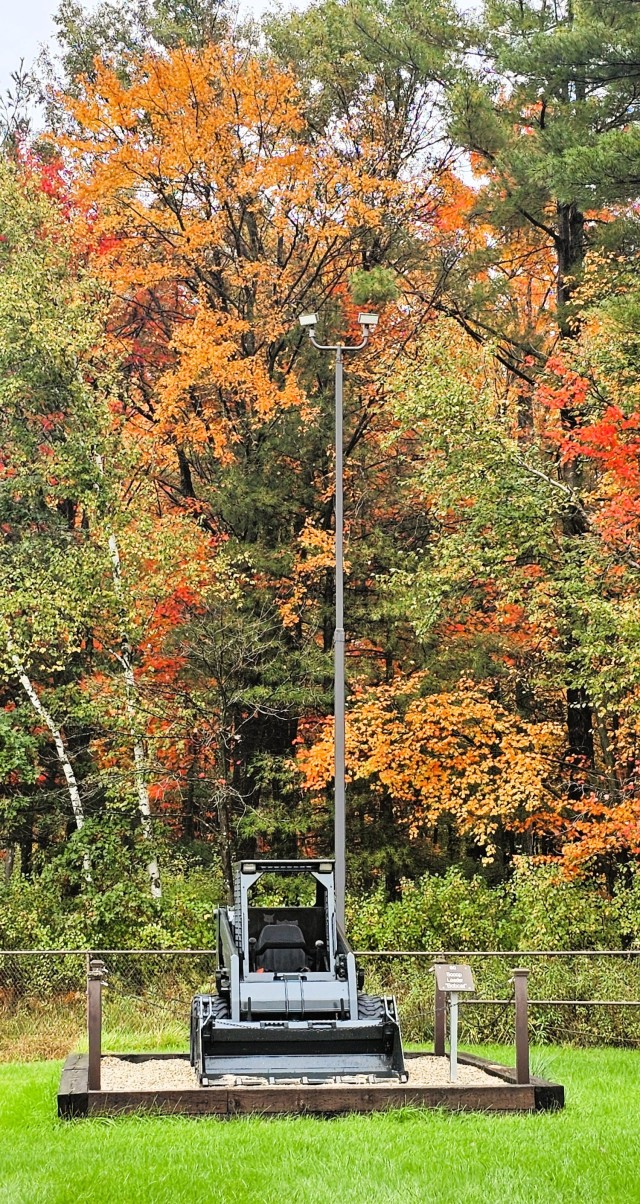 A scene of Equipment Park is shown with fall colors Oct. 15, 2025, at Fort McCoy, Wis. Equipment Park is inside the installation’s historic Commemorative Area. The Equipment Park is an outdoor display of historic and present-day equipment...