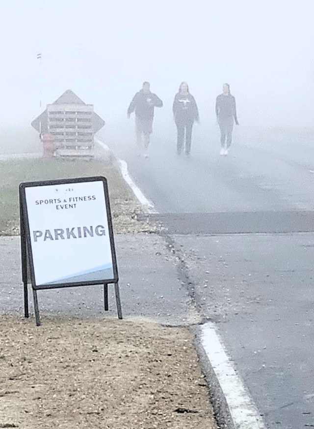 Fort McCoy community members participate in the 2025 Fort McCoy 9/11 Memorial Run and Stair Climb on Sept. 11, 2025, at Fort McCoy, Wis. Dozens of Soldiers, veterans, workforce members, family members, Wisconsin Challenge Academy cadets, and...