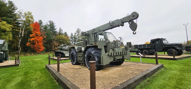 A scene of Equipment Park is shown with fall colors Oct. 15, 2025, at Fort McCoy, Wis. Equipment Park is inside the installation’s historic Commemorative Area. The Equipment Park is an outdoor display of historic and present-day equipment...