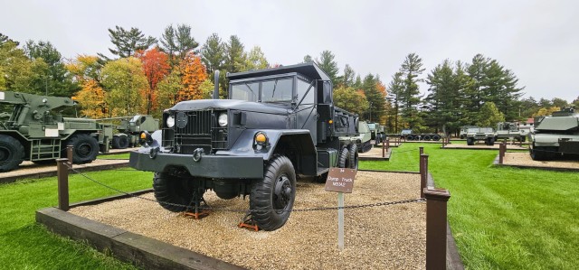 A scene of Equipment Park is shown with fall colors Oct. 15, 2025, at Fort McCoy, Wis. Equipment Park is inside the installation’s historic Commemorative Area. The Equipment Park is an outdoor display of historic and present-day equipment...