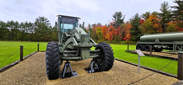 A scene of Equipment Park is shown with fall colors Oct. 15, 2025, at Fort McCoy, Wis. Equipment Park is inside the installation’s historic Commemorative Area. The Equipment Park is an outdoor display of historic and present-day equipment...