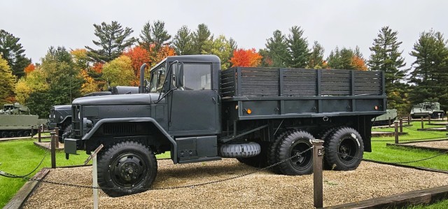 A scene of Equipment Park is shown with fall colors Oct. 15, 2025, at Fort McCoy, Wis. Equipment Park is inside the installation’s historic Commemorative Area. The Equipment Park is an outdoor display of historic and present-day equipment...