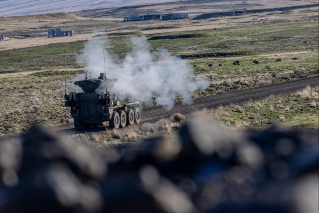 1-2 Stryker Brigade Combat Team Conducts 30mm Training