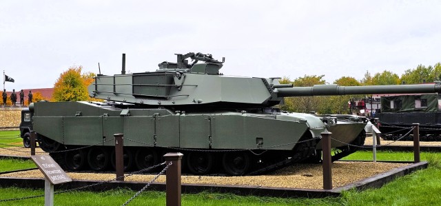 A scene of Equipment Park is shown with fall colors Oct. 15, 2025, at Fort McCoy, Wis. Equipment Park is inside the installation’s historic Commemorative Area. The Equipment Park is an outdoor display of historic and present-day equipment...