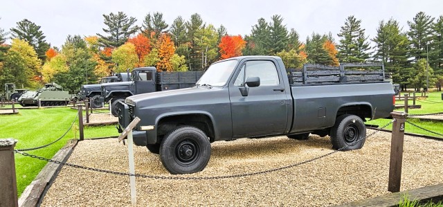 A scene of Equipment Park is shown with fall colors Oct. 15, 2025, at Fort McCoy, Wis. Equipment Park is inside the installation’s historic Commemorative Area. The Equipment Park is an outdoor display of historic and present-day equipment...