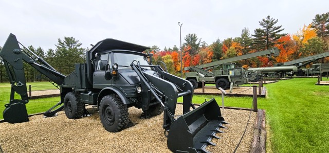A scene of Equipment Park is shown with fall colors Oct. 15, 2025, at Fort McCoy, Wis. Equipment Park is inside the installation’s historic Commemorative Area. The Equipment Park is an outdoor display of historic and present-day equipment...