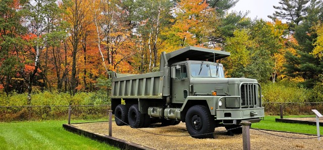 A scene of Equipment Park is shown with fall colors Oct. 15, 2025, at Fort McCoy, Wis. Equipment Park is inside the installation’s historic Commemorative Area. The Equipment Park is an outdoor display of historic and present-day equipment...