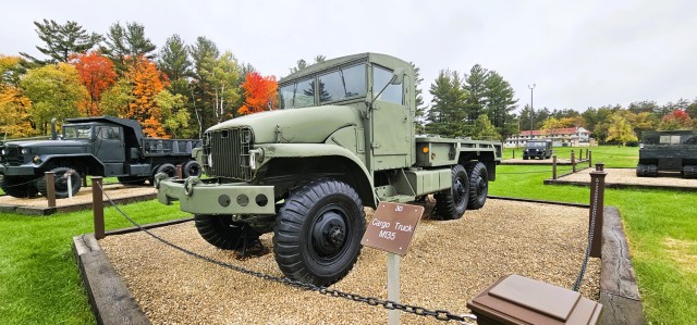 A scene of Equipment Park is shown with fall colors Oct. 15, 2025, at Fort McCoy, Wis. Equipment Park is inside the installation’s historic Commemorative Area. The Equipment Park is an outdoor display of historic and present-day equipment...