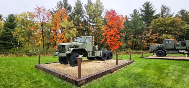 A scene of Equipment Park is shown with fall colors Oct. 15, 2025, at Fort McCoy, Wis. Equipment Park is inside the installation’s historic Commemorative Area. The Equipment Park is an outdoor display of historic and present-day equipment...
