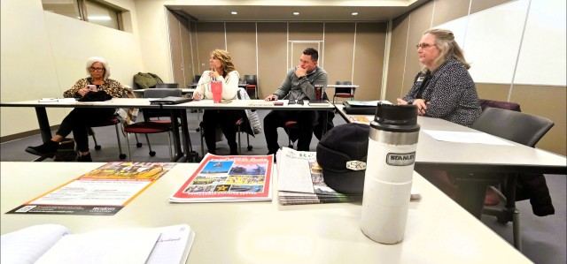 Fort McCoy team members attend December 2025 workforce collaborative meeting with area leaders