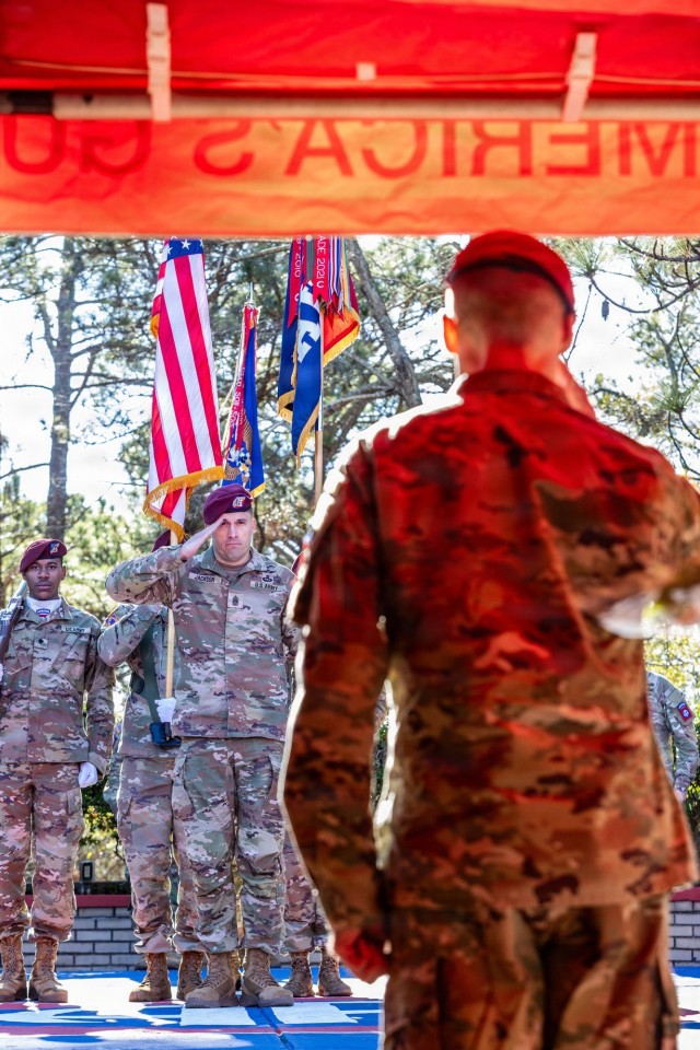 Command Sgt. Maj. Jackson assumes responsibility of brigade