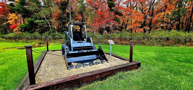 A scene of Equipment Park is shown with fall colors Oct. 15, 2025, at Fort McCoy, Wis. Equipment Park is inside the installation’s historic Commemorative Area. The Equipment Park is an outdoor display of historic and present-day equipment...