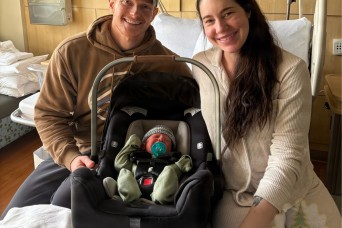 A New Year's Welcome: Madigan Army Medical Center greets first baby of 2026