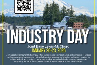 Registration opens for JBLM Industry Day event supporting major modernization effort