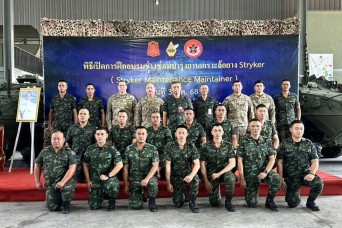 Washington Guard Participates in Stryker Exchange with Thai Partners
