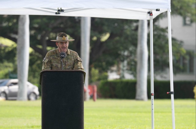 Lt. Gen. Scott A. Winter & Maj. Gen. Giles J.S. Cornelia Flying V