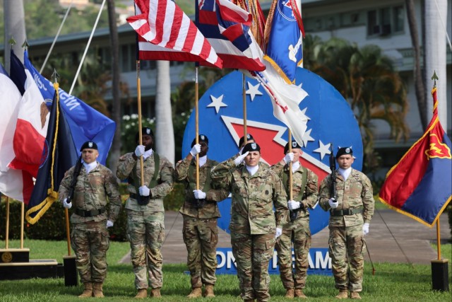 Lt. Gen. Scott A. Winter & Maj. Gen. Giles J.S. Cornelia Flying V