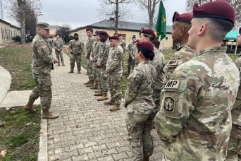 USAG Italy bids farewell to military police platoon