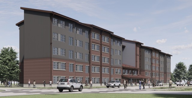 Rooted in strength: JBLM barracks tap into Pacific Northwest’s timber legacy for new military construction era