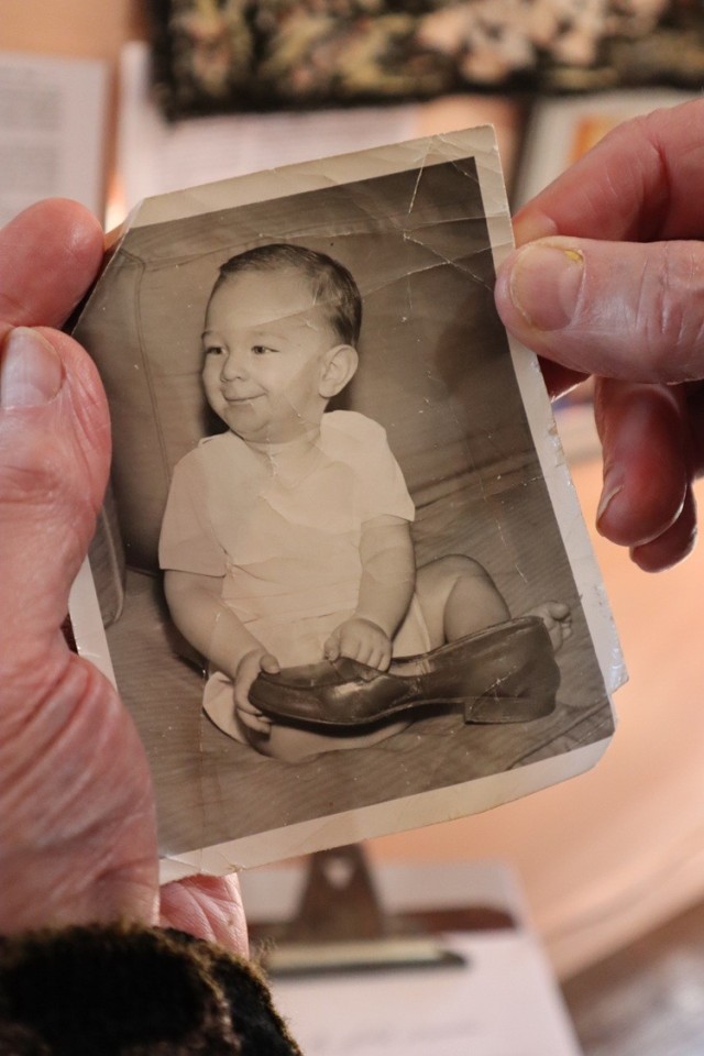 Born in October 1952, Frank Broyles was among nine finalists in the contest which drew 52 entries. The winner was Nancy Joyce Carpenter, 11-month-old daughter of Bruce Carpenter who taught at the Ordnance Guided Missile School.