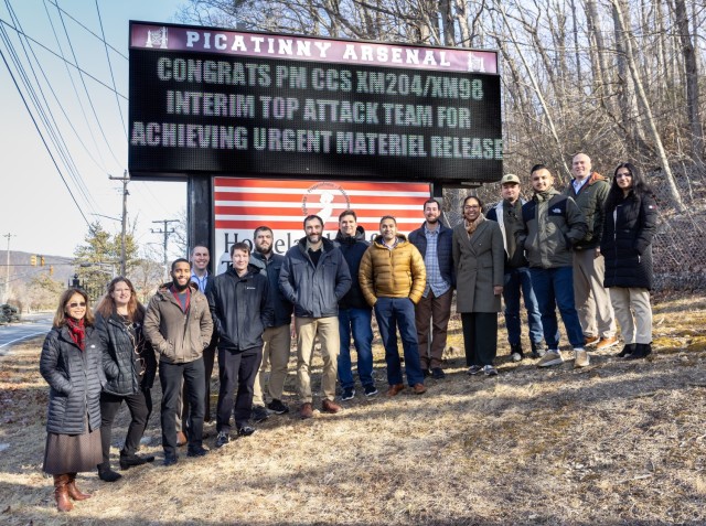 The Terrain Shaping Obstacles team proudly celebrates the UMR achievement Project Manager Close Combat Systems.