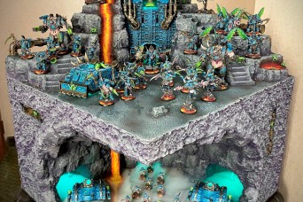 New York Guard Major Blends Psychology and Warhammer Competition