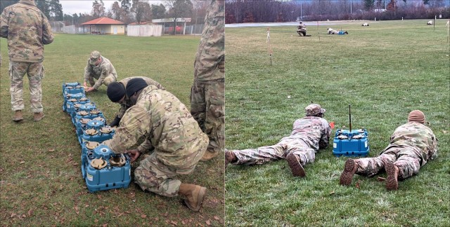Soldiers from 2nd Cavalry Regiment train on doctrine and conduct practical exercises on tactically emplacing the system in conjunction with other obstacles.