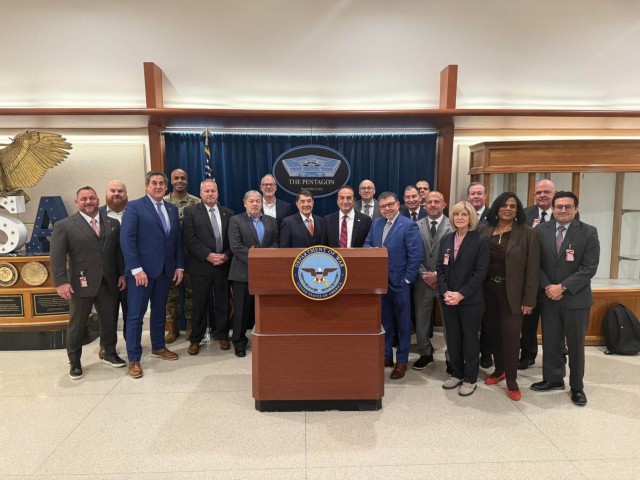 WASHINGTON, D.C. - Picatinny Arsenal's top officials joined a delegation of other federal, state and local officials at the Pentagon and Capitol Hill last month to underscore the critical national mission of the Department of War’s Joint...