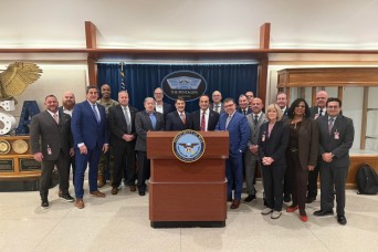 Top Officials Lead "Picatinny Charge" to Showcase Arsenal's Role in Modernizing Army Munitions