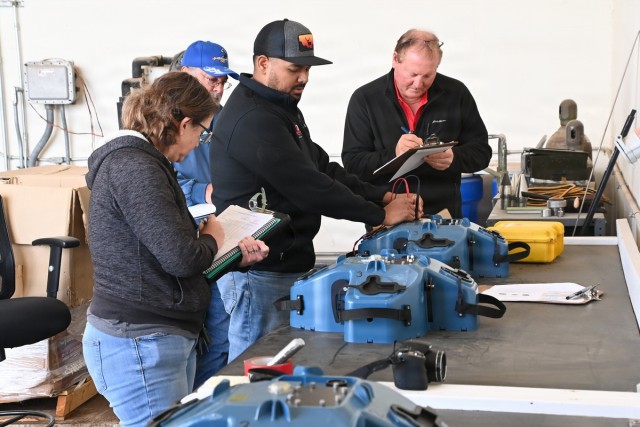 U.S. Army Yuma Proving Ground (YPG) conducts rigorous lot acceptance tests (LATs) for more than live ammunition. Recently, YPG Munitions and Weapons Division test officer Esteban Hernandez (center) conducted a comprehensive LAT of the XM343...