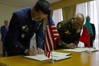 Illinois National Guard, Portugal Sign New State Partnership Agreement
