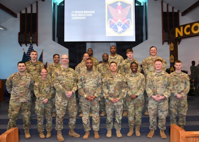 1st Space Brigade NCO Induction Ceremony