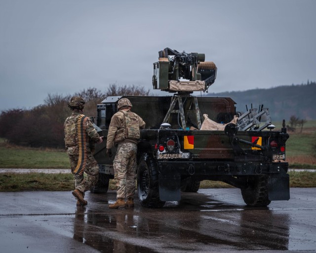 Soldiers engage a fixed-wing aerial drone target with a Counter-Unmanned Aircraft System during Project Flytrap 4.5, on November 19, 2025, underscoring how acquisition reform will accelerate delivery