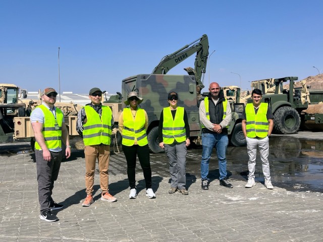 Kang with the Regional Contracting Office