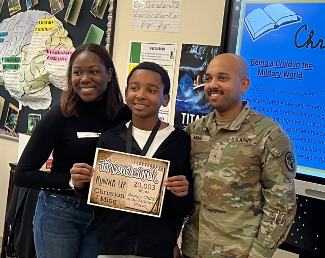 Vicenza MS students show off writing talents during annual competition