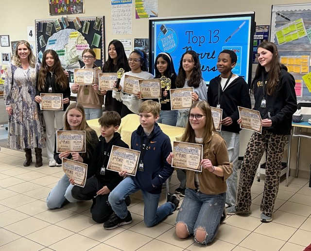 Vicenza MS students show off writing talents during annual competition