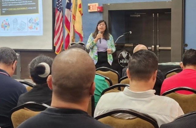 Fort Buchanan leadership highlights transparency, teamwork during town hall