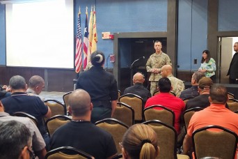 Fort Buchanan leadership highlights transparency, teamwork during town hall