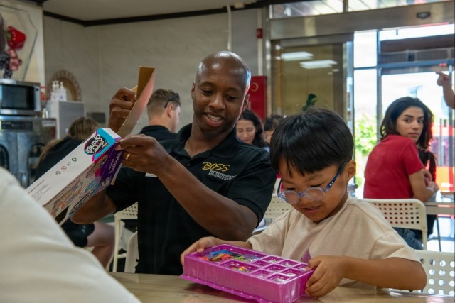USAG Humphreys BOSS team visits orphanage