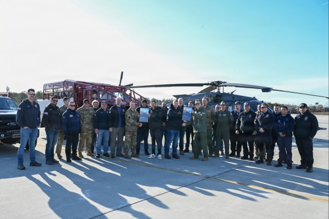 Southampton Fire Department Thanks NY Guard for Wildfire Support