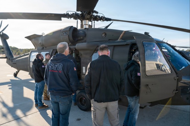 Southampton Fire Department Thanks NY Guard for Wildfire Support