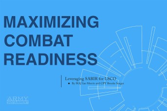 Maximizing Combat Readiness: Leveraging SABIR for LSCO
