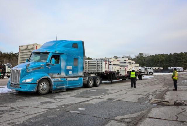Fort Lee hosts FEMA to support Virginia winter storm response