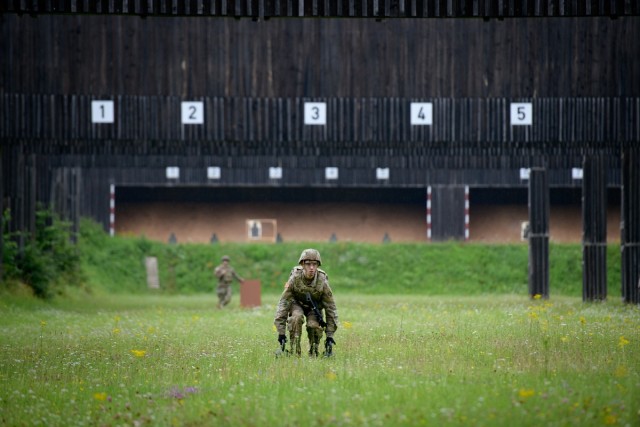MI Soldiers compete in 2021 Best Warrior Competition