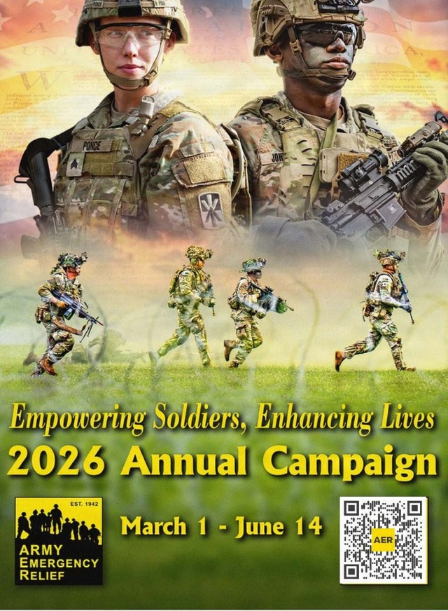 2026 Army Emergency Relief Campaign set to kick off March 1