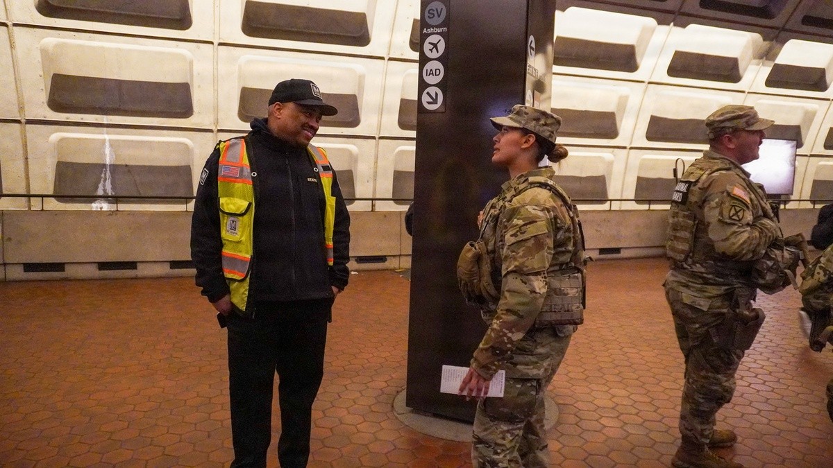 Florida National Guard supports D.C. mission during winter weather